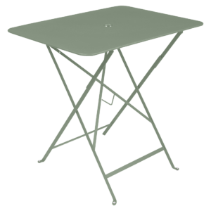 Kaktusově zelený kovový skládací stůl Fermob Bistro 57 x 77 cm