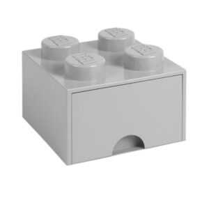 Světle šedý úložný box LEGO® Storage 25 x 25 cm