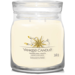 Střední vonná svíčka Yankee Candle Twinkling Lights Signature