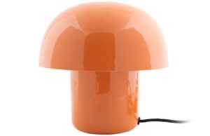 Time for home Oranžová kovová stolní lampa Champignon mini