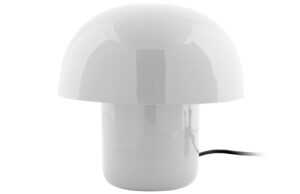 Time for home Bílá kovová stolní lampa Champignon mini