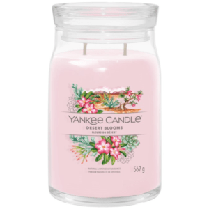 Velká vonná svíčka Yankee Candle Desert Blooms Singature