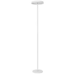 Bílá kovová stojací LED lampa Nova Luce Viti 170 cm