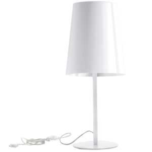 Pedrali Bílá plastová stolní lampa L001TA/A