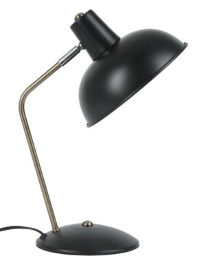 Present time Černá kovová stolní lampa Earny