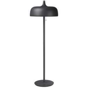 Northern Šedá kovová stojací lampa Acorn 148 cm