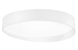 Bílé kovové stropní LED světlo Nova Luce Fano 40 cm