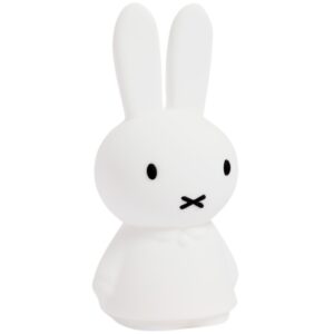 Bílá plastová dětská LED lampa Mr. Maria Miffy 22 cm