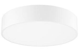 Bílé kovové stropní LED světlo Nova Luce Roda 40 cm