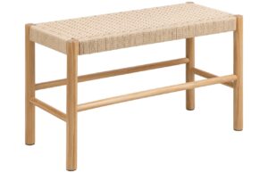 Scandi Dřevěná lavice Alsona 80 cm